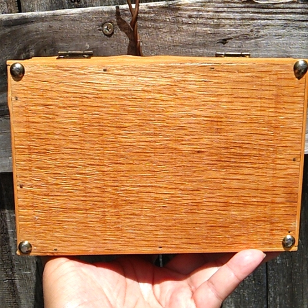 Wooden Jewelry Case or Handbag - Picture 10 of 16
